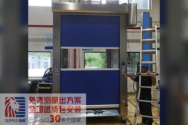 不鏽鋼快速門上海東富龍設備間項目 不鏽鋼快速門上海東富龍設備間項目