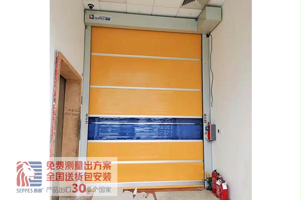快速門搭配防火卷簾門滿足蘇州醫藥緩衝間要求 快速門搭配防火卷簾門滿足蘇州醫藥緩衝間要求