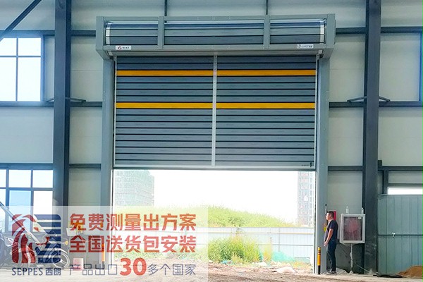 山東汽車部件公司廠房硬質快速卷簾門 山東汽車部件公司廠房硬質快速卷簾門