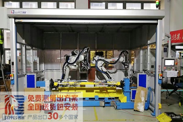 機器人手臂設備間防護快速卷簾門 機器人手臂設備間防護快速卷簾門