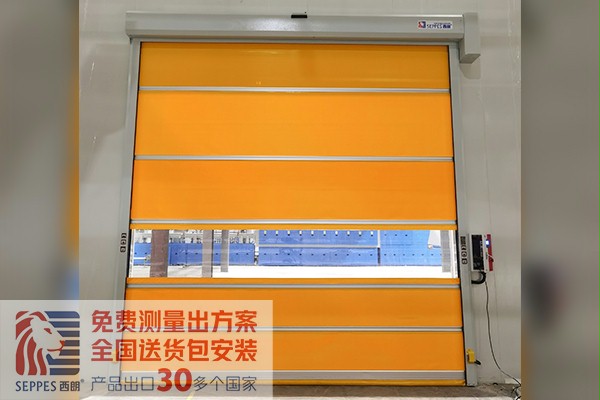無錫汽車零部件生產車間通道快速卷簾門 無錫汽車零部件生產車間通道快速卷簾門