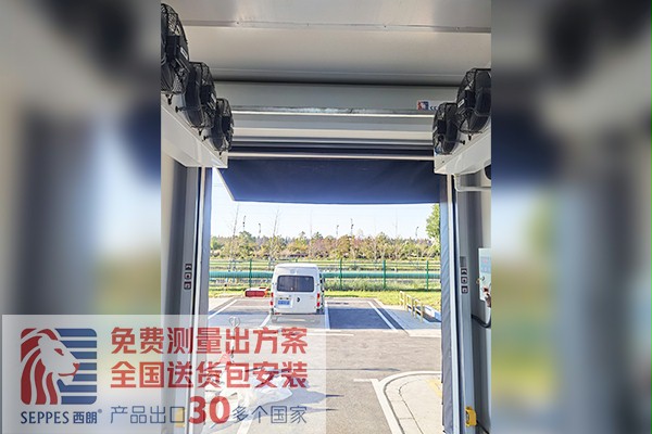物流出貨口工防快速卷簾門 物流出貨口工防快速卷簾門