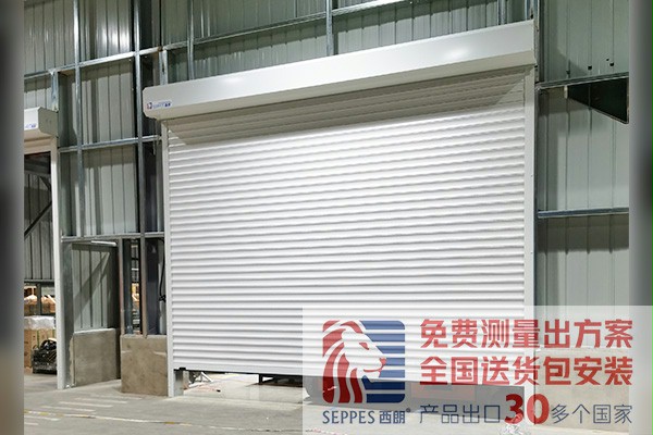吳江挖掘機公司車間通道鋁合金快速門 吳江挖掘機公司車間通道鋁合金快速門